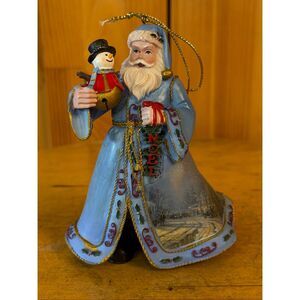 1998 Thomas Kinkade Old World Santa's Christmas Heirloom Ornament (7216)